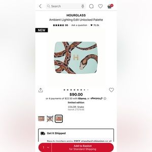 Hourglass face pallet